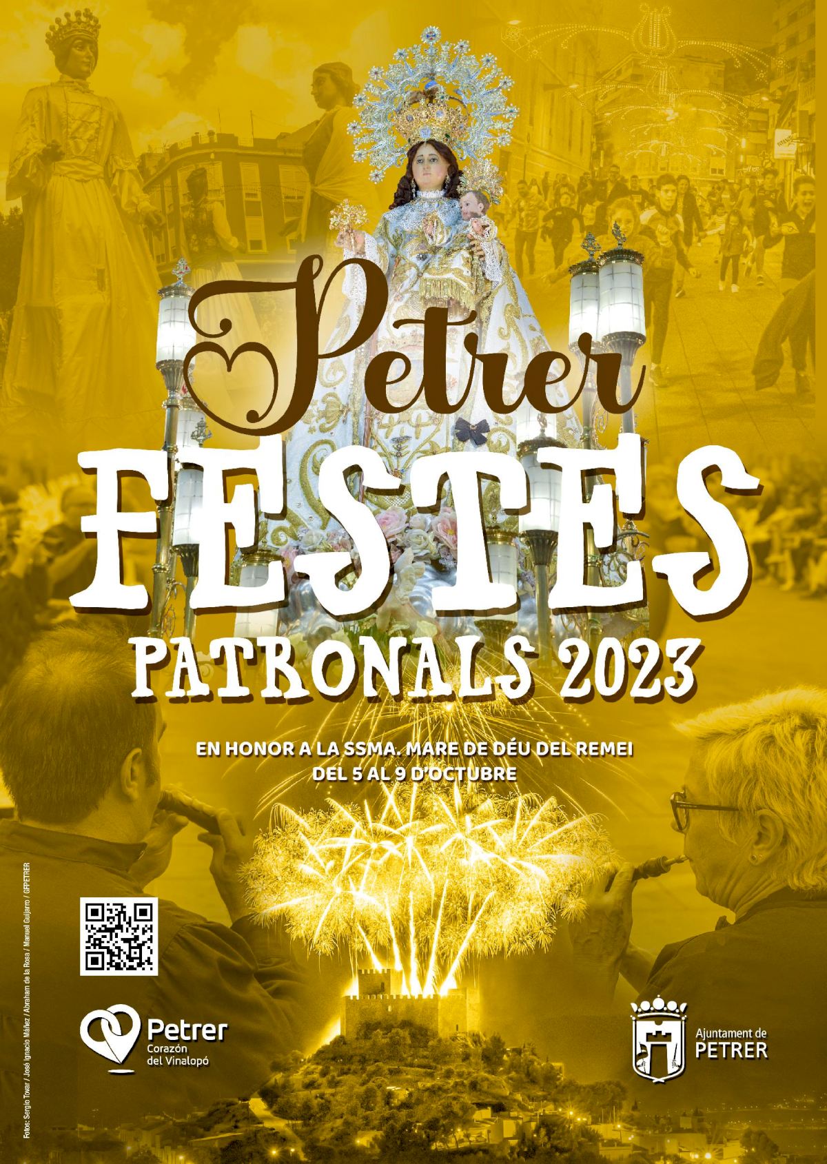 Fiestas patronales en honor de la Virgen del Remedio 2023 Petrer / Petrel